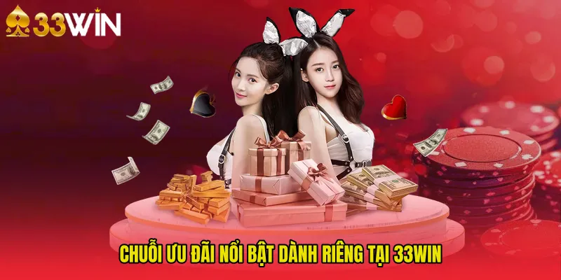 Chuỗi ưu đãi nổi bật dành riêng tại 33WIN