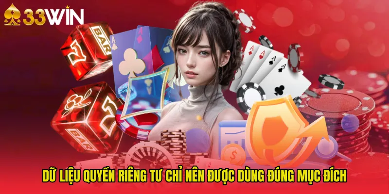 Dữ liệu Quyền riêng tư chỉ nên được dùng đúng mục đích 