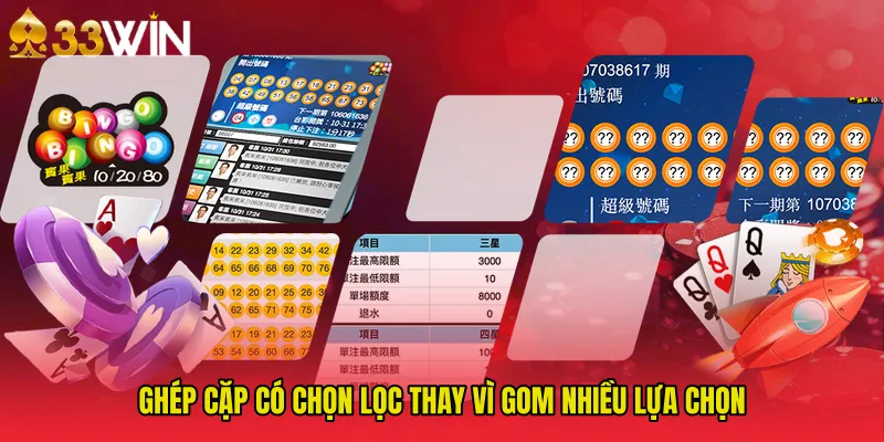 Ghép cặp có chọn lọc thay vì gom nhiều lựa chọn