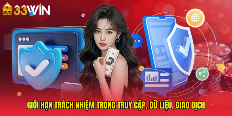 Giới hạn trách nhiệm trong truy cập, dữ liệu, giao dịch