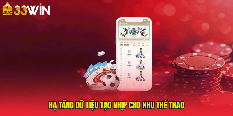 Hạ tầng dữ liệu tạo nhịp cho khu thể thao
