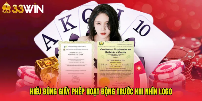 Hiểu đúng giấy phép hoạt động trước khi nhìn logo