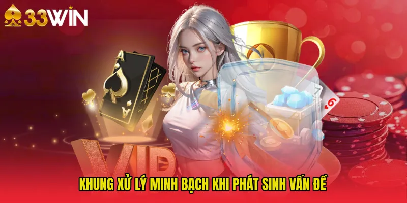 Khung xử lý minh bạch khi phát sinh vấn đề